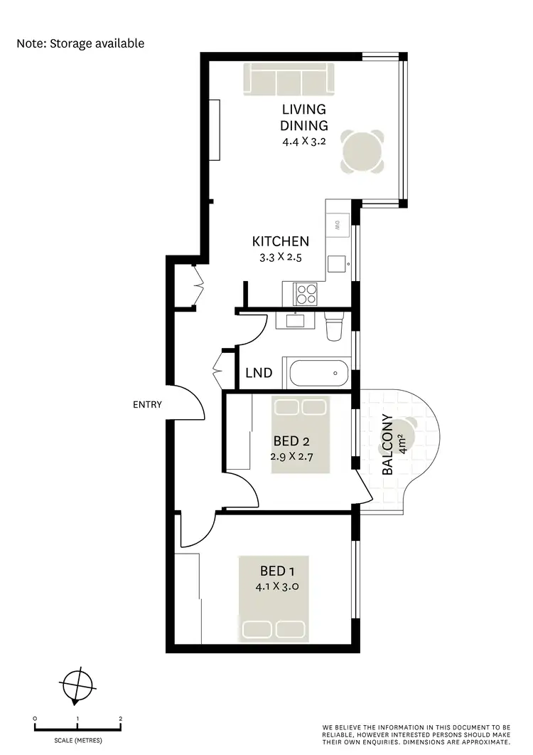 Floorplan of Homely apartment listing, 5/98 Wallis Street, Woollahra NSW 2025