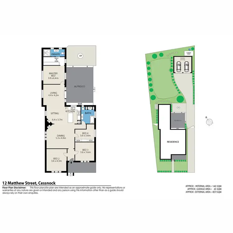 Floorplan of Homely house listing, 12 Matthew Street, Cessnock NSW 2325
