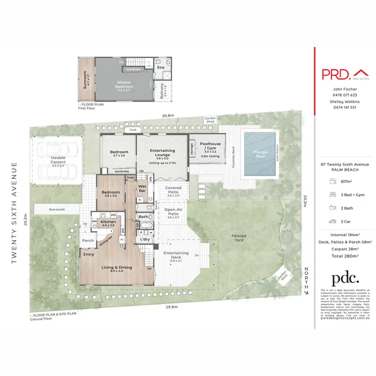 Floorplan of Homely house listing, 67 Twenty Sixth Avenue, Palm Beach QLD 4221