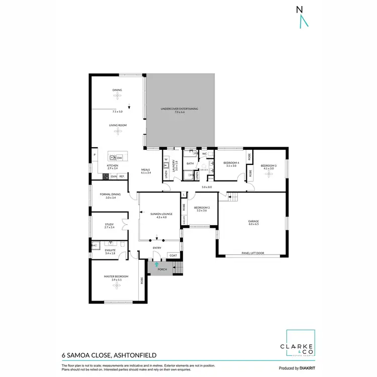 Floorplan of Homely house listing, 6 Samoa Close, Ashtonfield NSW 2323