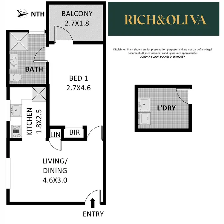 Floorplan of Homely apartment listing, 28/1 Fabos Place, Croydon Park NSW 2133