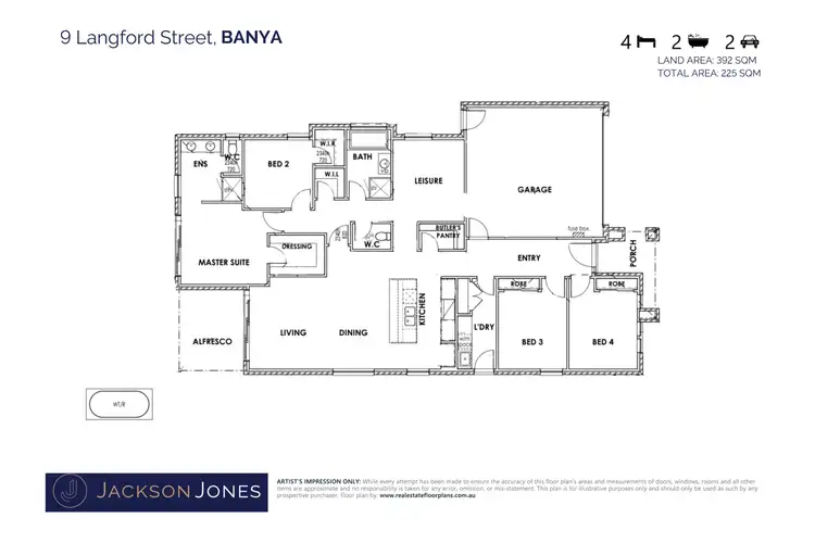 Floorplan of Homely house listing, 9 Langford Street, Banya QLD 4551