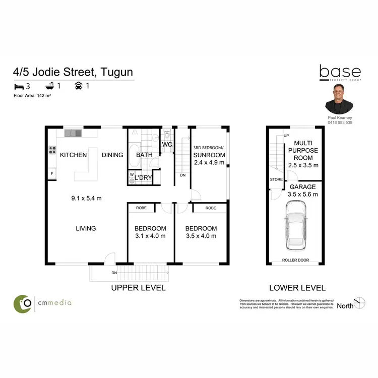 Floorplan of Homely unit listing, 4/5 Jodie Street, Tugun QLD 4224