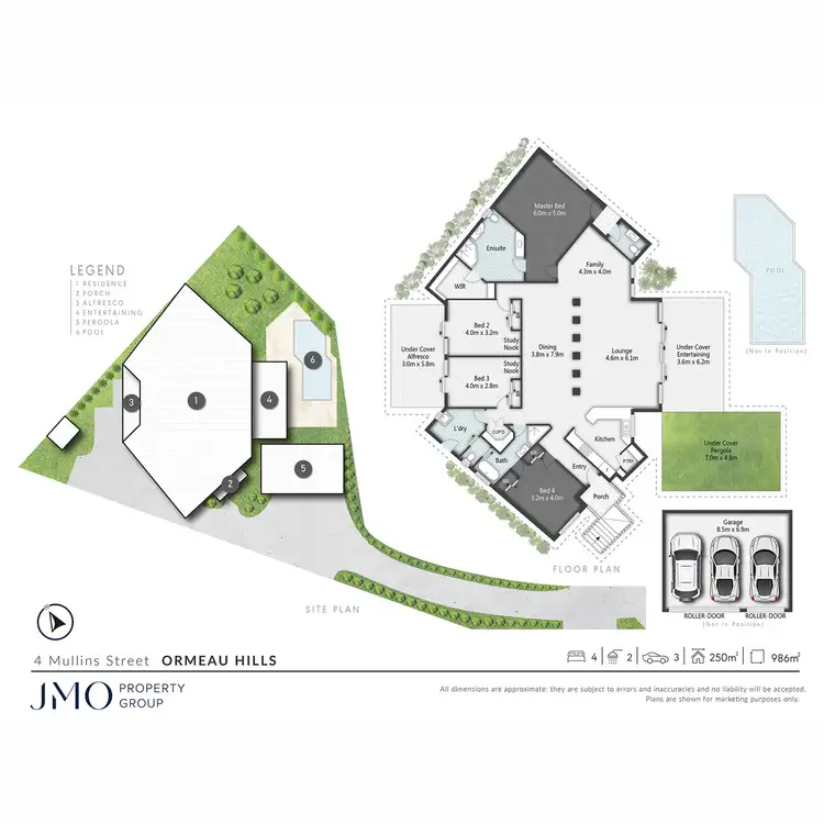 Floorplan of Homely house listing, 4 Mullins Street, Ormeau Hills QLD 4208