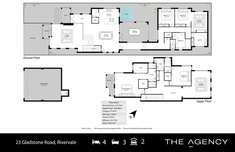 Floorplan of Homely house listing, 23 Gladstone Road, Rivervale WA 6103