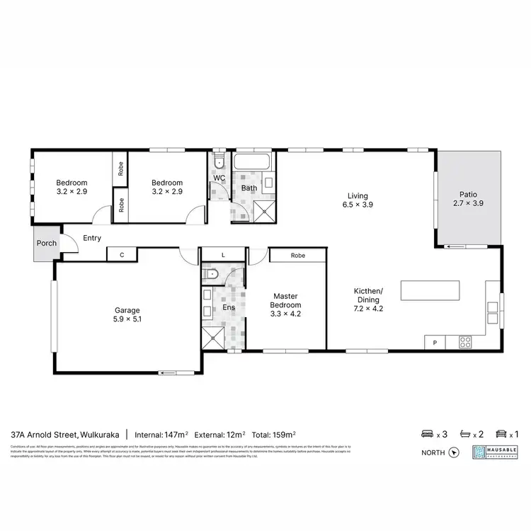 Floorplan of Homely house listing, 37A Arnold Street, Wulkuraka QLD 4305