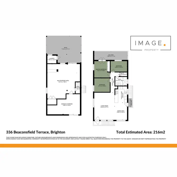 Floorplan of Homely house listing, 336 Beaconsfield Terrace, Brighton QLD 4017