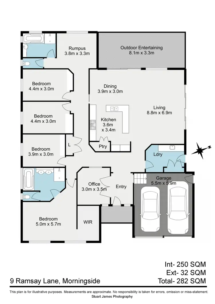 Floorplan of Homely house listing, 9 Ramsay Lane, Morningside QLD 4170