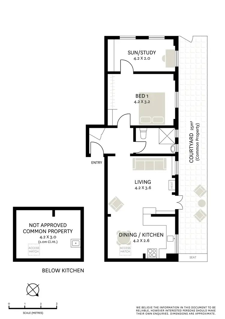 Floorplan of Homely apartment listing, 4/49 Francis Street, Bondi Beach NSW 2026