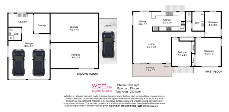 Floorplan of Homely house listing, 14 Hanbury Street, Chermside West QLD 4032