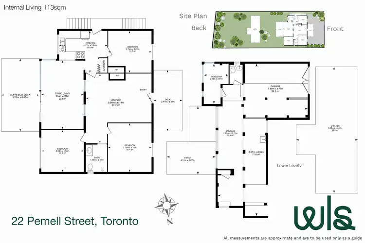 Floorplan of Homely house listing, 22 Pemell Street, Toronto NSW 2283
