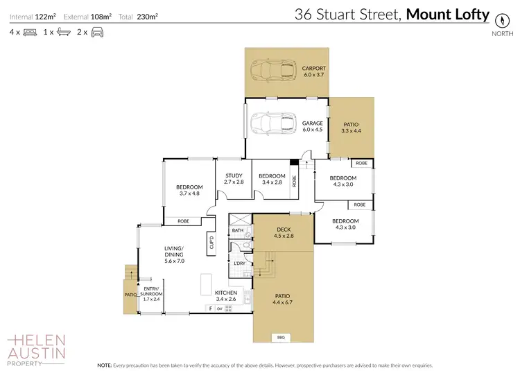 Floorplan of Homely house listing, 36 Stuart Street, Mount Lofty QLD 4350