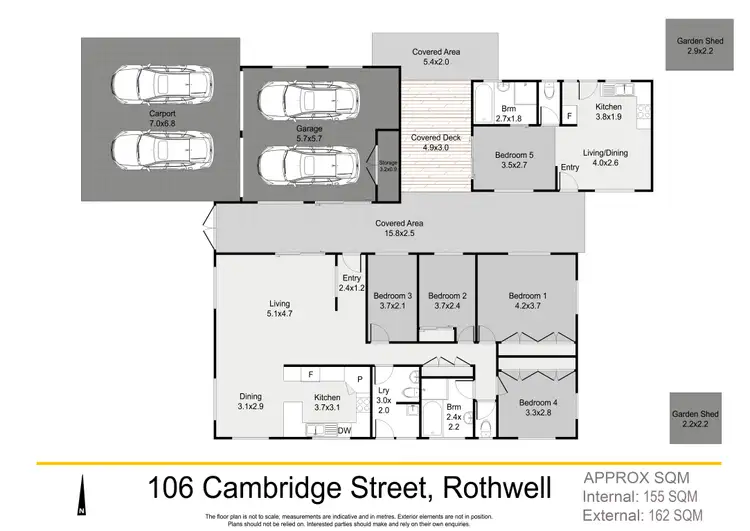 Floorplan of Homely house listing, 106 Cambridge Street, Rothwell QLD 4022