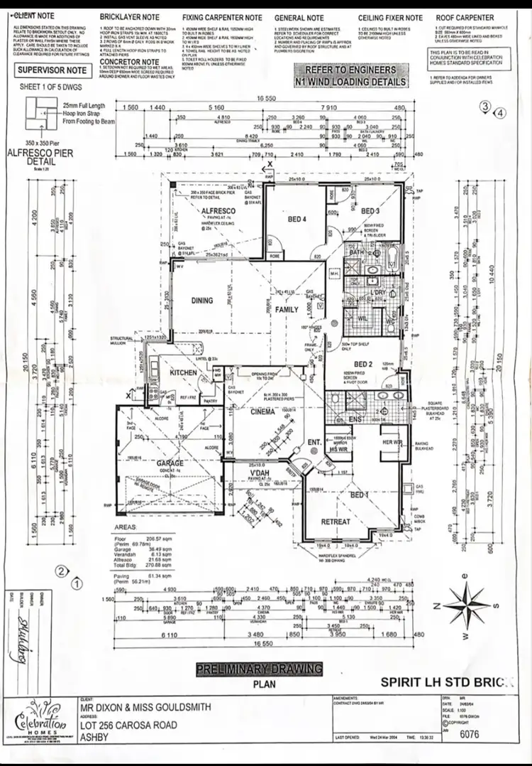 Floorplan of Homely house listing, 101 Carosa Road, Ashby WA 6065