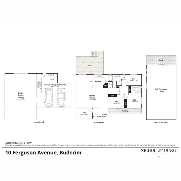 Floorplan of Homely house listing, 10 Ferguson Avenue, Buderim QLD 4556