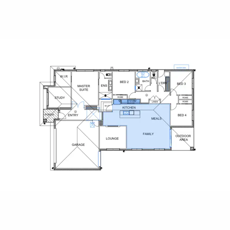 Floorplan of Homely house listing, 13 Clowes Street, Mickleham VIC 3064
