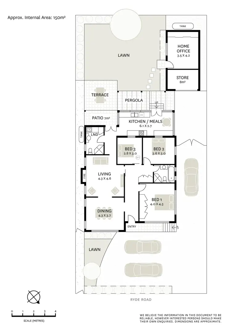 Floorplan of Homely house listing, 96 Ryde Road, Hunters Hill NSW 2110
