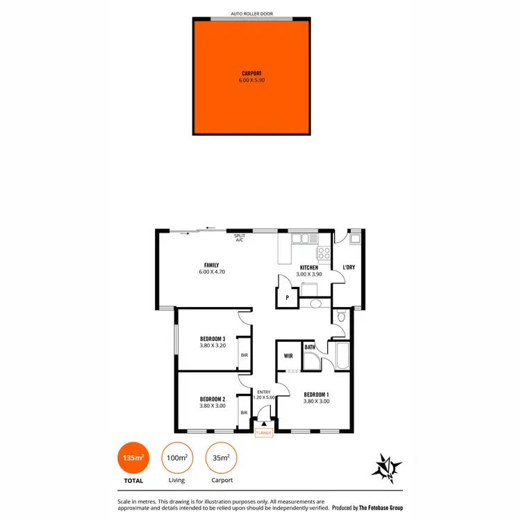 Floorplan of Homely house listing, 25 Dover Place, Elizabeth Park SA 5113
