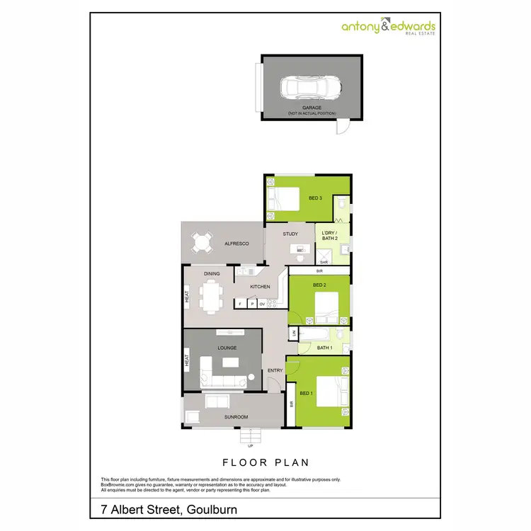 Floorplan of Homely house listing, 7 Albert Street, Goulburn NSW 2580