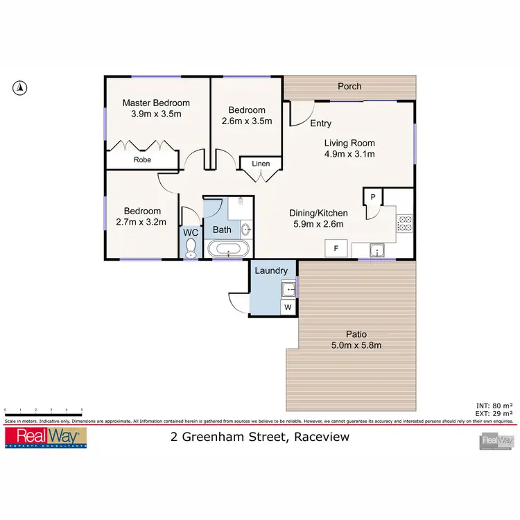 Floorplan of Homely house listing, 2 Greenham Street, Raceview QLD 4305