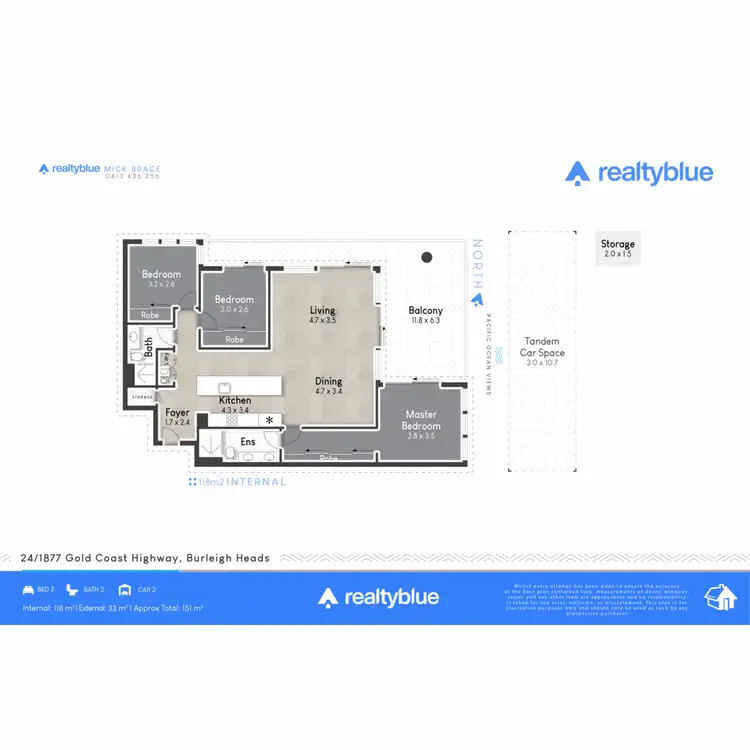 Floorplan of Homely apartment listing, 24/72 The Esplanade, Burleigh Heads QLD 4220
