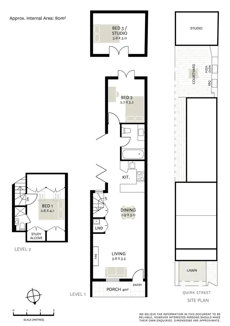 Floorplan of Homely house listing, 34 Quirk Street, Rozelle NSW 2039