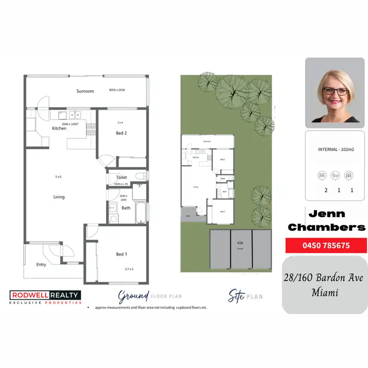 Floorplan of Homely villa listing, 28/160 Bardon Avenue, Miami QLD 4220