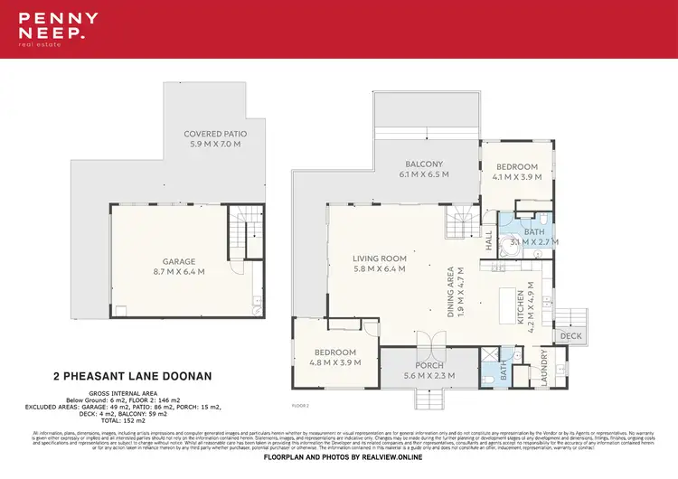 Floorplan of Homely house listing, 2 Pheasant Lane, Doonan QLD 4562