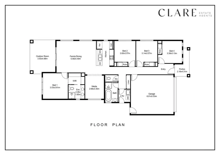 Floorplan of Homely house listing, 48 Habitat Circuit, Cooloola Cove QLD 4580