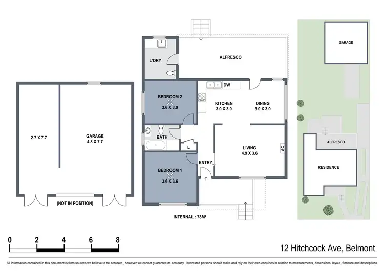 Floorplan of Homely house listing, 12 Hitchcock Avenue, Belmont NSW 2280