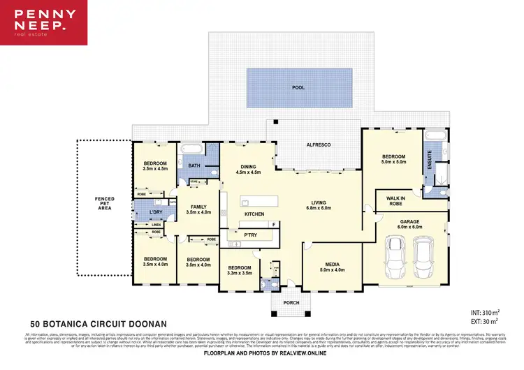 Floorplan of Homely house listing, 50 Botanica Circuit, Doonan QLD 4562
