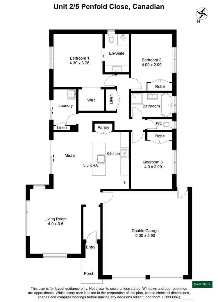Floorplan of Homely house listing, 2/5 Penfold Close, Canadian VIC 3350