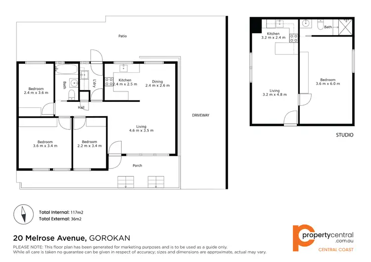 Floorplan of Homely house listing, 20 Melrose Avenue, Gorokan NSW 2263