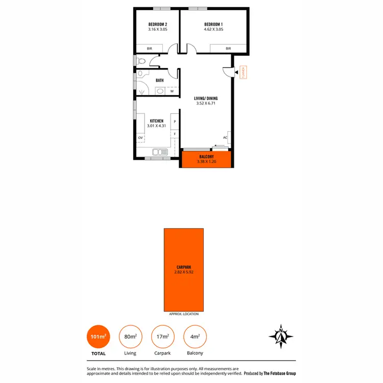 Floorplan of Homely unit listing, 9/24 Le Hunte Street, Wayville SA 5034