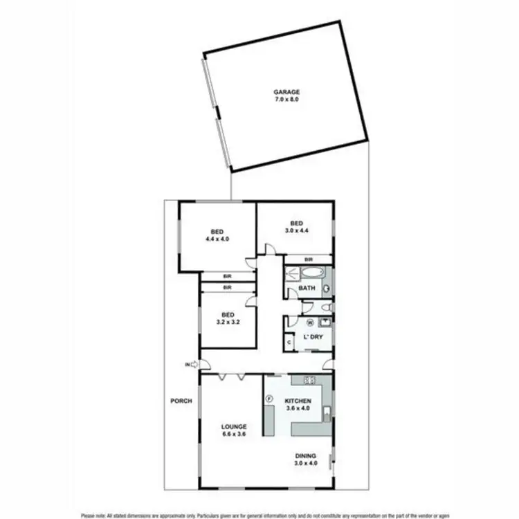 Floorplan of Homely house listing, 5 War Memorial Drive, Balaklava SA 5461