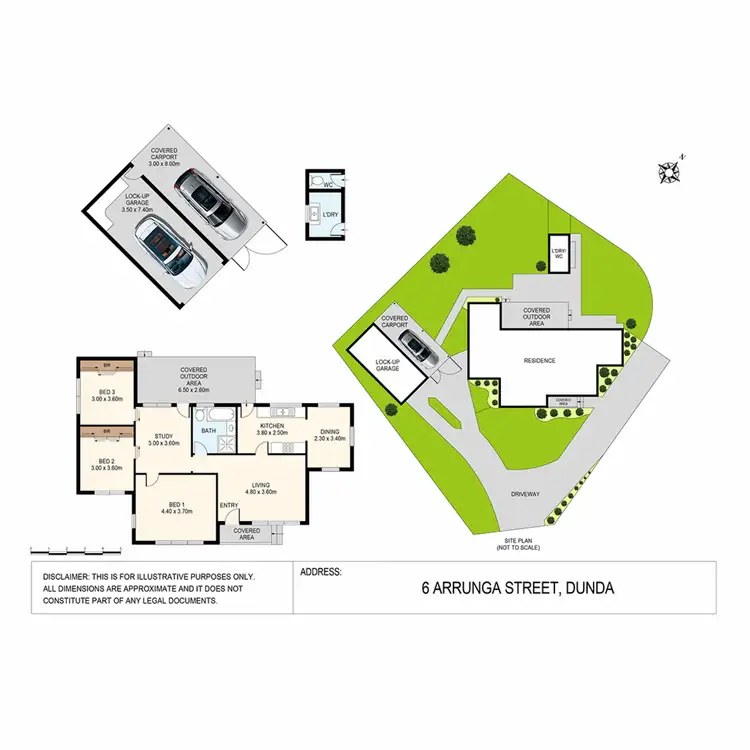 Floorplan of Homely house listing, 6 Arrunga Street, Dundas NSW 2117