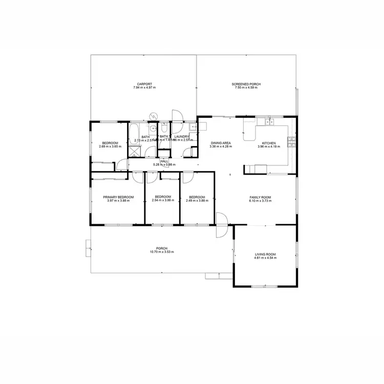 Floorplan of Homely house listing, 19 Currawong Road, Gooburrum QLD 4670