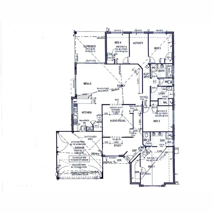 Floorplan of Homely house listing, 17 Hopewell Pass, Carramar WA 6031