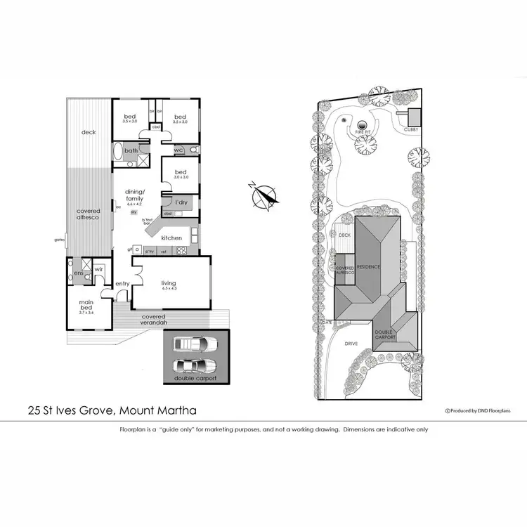 Floorplan of Homely house listing, 25 St Ives Grove, Mount Martha VIC 3934