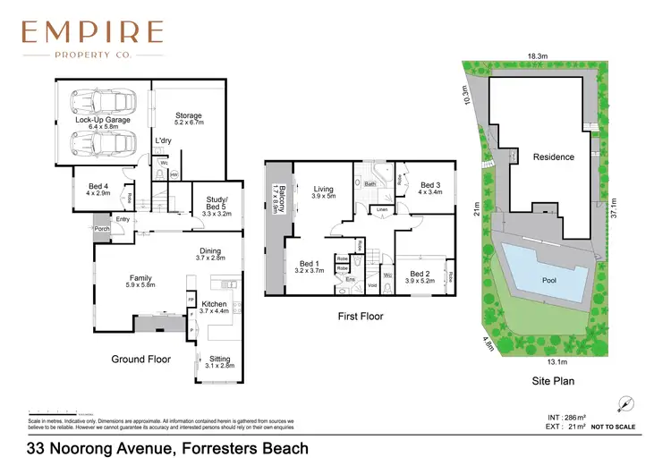 Floorplan of Homely house listing, 33 Noorong Avenue, Forresters Beach NSW 2260