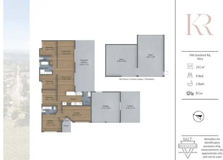 Floorplan of Homely house listing, 746 Gresford Road, Vacy NSW 2421