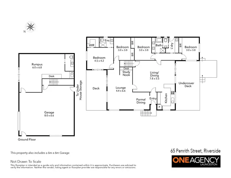 Floorplan of Homely house listing, 65 Penrith Street, Riverside TAS 7250