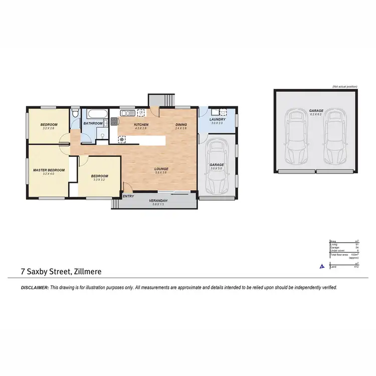 Floorplan of Homely house listing, 7 Saxby Street, Zillmere QLD 4034
