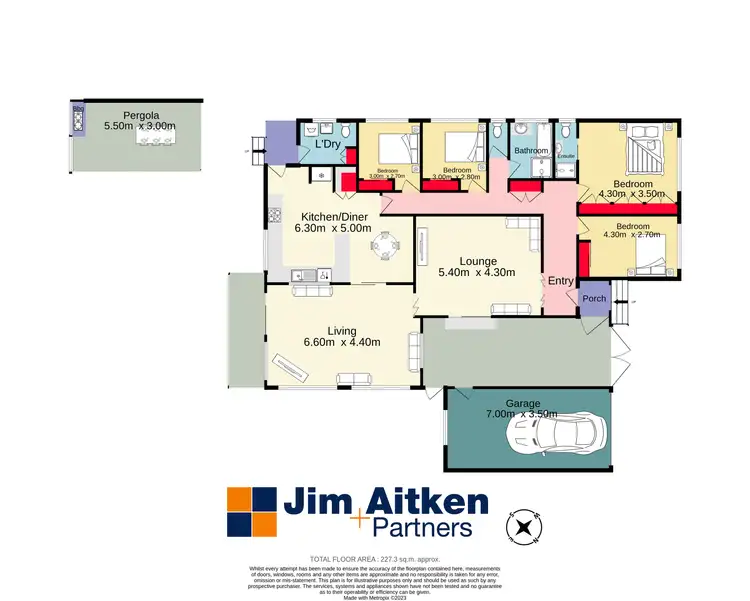 Floorplan of Homely house listing, 216 Nepean Street South, Leonay NSW 2750