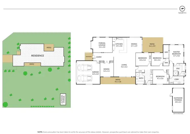 Floorplan of Homely house listing, 65 Wooldridge Street, Mount Lofty QLD 4350