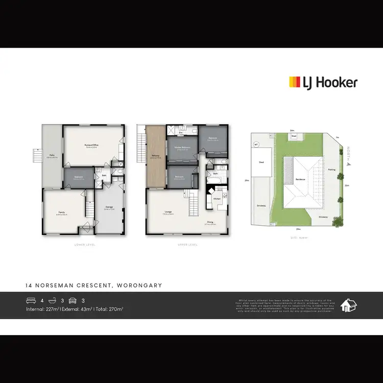 Floorplan of Homely house listing, 14 Norseman Crescent, Worongary QLD 4213