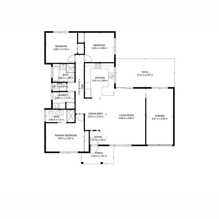 Floorplan of Homely house listing, 46 Innes Park Road, Innes Park QLD 4670