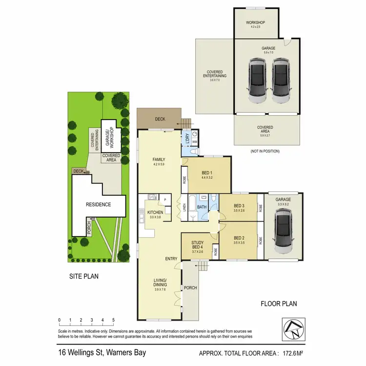 Floorplan of Homely house listing, 16 Wellings Street, Warners Bay NSW 2282