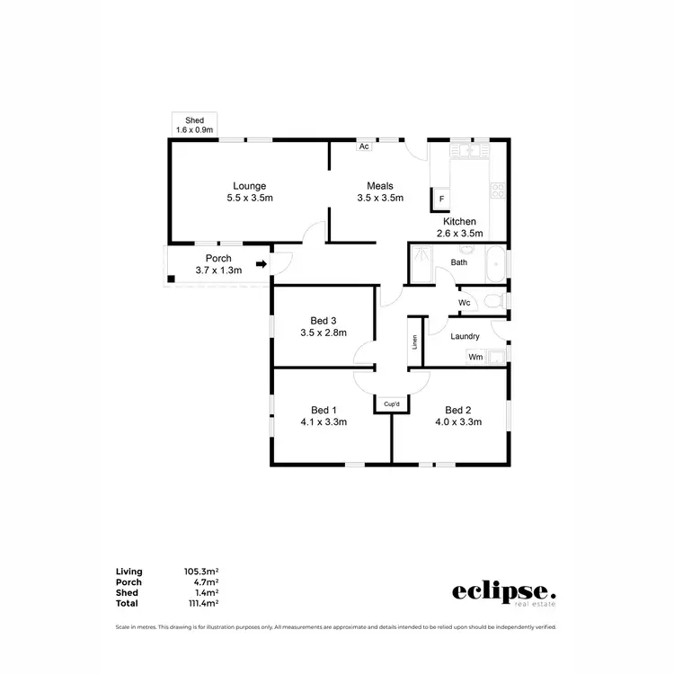 Floorplan of Homely house listing, 9 Kestrel Court, Noarlunga Downs SA 5168