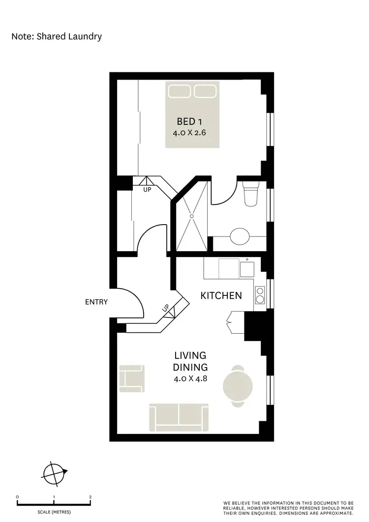 Floorplan of Homely apartment listing, 207/221 Darlinghurst Road, Darlinghurst NSW 2010
